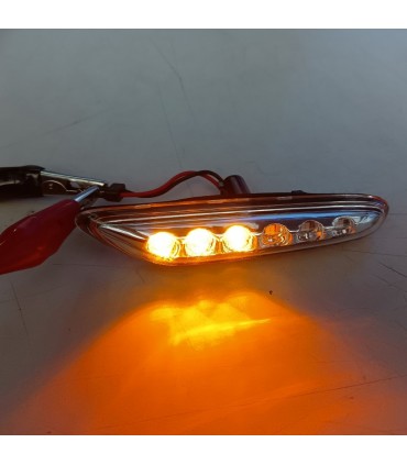 DW INTERMITENTES BMW E46 01-05 LATERALES LED CROMADO R018081C1