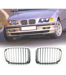 PARRILLA BMW SERIE 3 E46 BERLINA 98-01 COMPACT 00-05 COLOR CROMO R145988C1