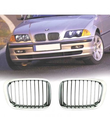 PARRILLA BMW SERIE 3 E46 BERLINA 98-01 COMPACT 00-05 COLOR CROMO R145988C1