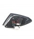 CX PILOTOS MERCEDES CLASE C W204 SEDAN 07-11 LIGHT BAR ROJO CROMO R148181C1