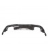 HG DIFUSOR VOLKSWAGEN VW GOLF 7.5 17-20 LOOK R NEGRO BRILLO C012403C1