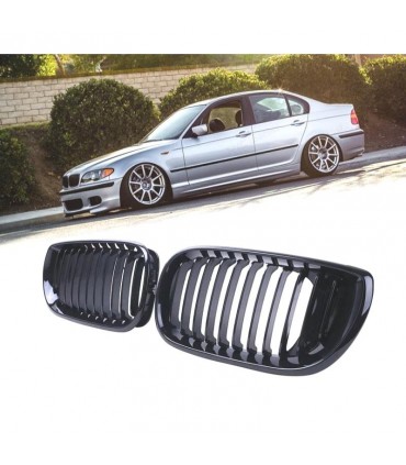 FE PARRILLA BMW SERIE 3 E46 01-05 BERLINA NEGRO BRILLO R100444C1