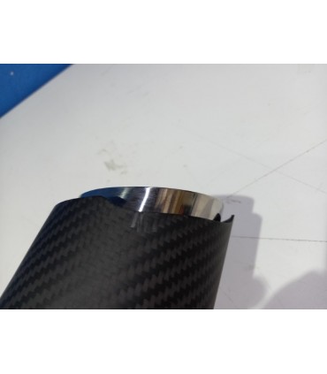UF COLA ESCAPE CARBONO UNIVERSAL TIPO AKRAPOVIC 63MM E010400C1