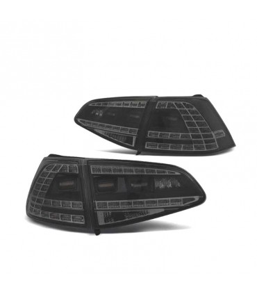 BY PILOTO IZQ VW GOLF 7 12-17 LOOK GTI DINÁMICO LED NEGRO AHUMADO R012178C2