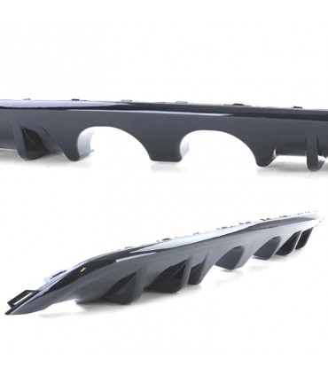 XC DIFUSOR VOLKSWAGEN VW GOLF MK6 1K 08-13 NEGRO BRILLO C010665C1