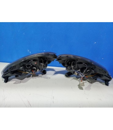 CX FAROS RENAULT CLIO 05-09 OJOS ANGEL + LED FONDO NEGRO R147755C1