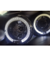 CX FAROS RENAULT CLIO 05-09 OJOS ANGEL + LED FONDO NEGRO R147755C1