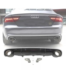CX DIFUSOR AUDI A7 15-18 LOOK RS7 NEGRO BRILLO C011459C1