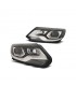 CX FAROS VOLKSWAGEN VW TIGUAN 11-16 LUZ DIURNA FONDO NEGRO R148253C2