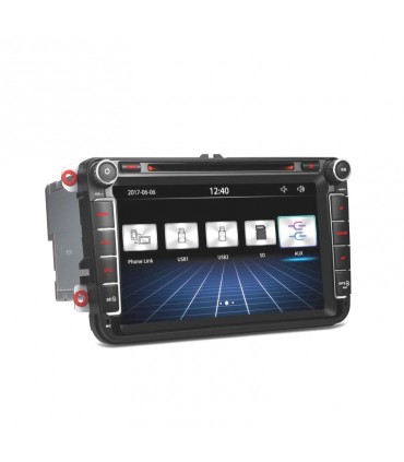 CX RADIO NAVEGADOR 8" VOLKSWAGEN VW USB GPS TACTIL HD M000364L1
