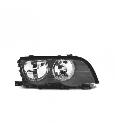 FE FARO DCH BMW SERIE 3 E46 4 PUERTAS 98-01 FONDO NEGRO R010670C1