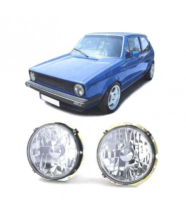 UF FARO VOLKSWAGEN VW GOLF MK1 74-83 FONDO CROMO R147727C1