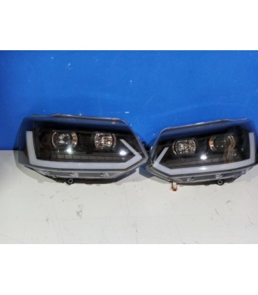 FAROS VOLKSWAGEN VW T5 10-15 NEGROS TUBE LIGHT CON INTERMITENTES LED DINAMICO R012895C1