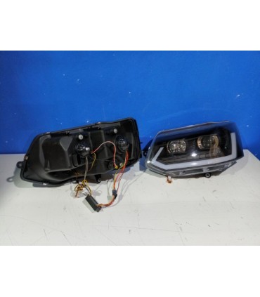 FAROS VOLKSWAGEN VW T5 10-15 NEGROS TUBE LIGHT CON INTERMITENTES LED DINAMICO R012895C1