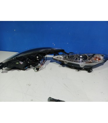 SH FAROS PEUGEOT 207 06-12 LUZ LED DIURNA FONDO CROMO R145868C1