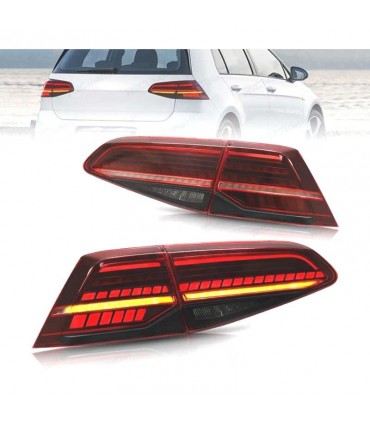 PILOTOS VOLKSWAGEN VW GOLF 7 7.5 12-20 LOOK 7.5 CON INTERMITENTE LED DINAMICO R012842C4
