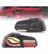 PILOTOS FULL LED VOLKSWAGEN VW GOLF 6 08-12 LIGHT BAR OLED ROJO DINAMICOS AHUMADOS R022074C1