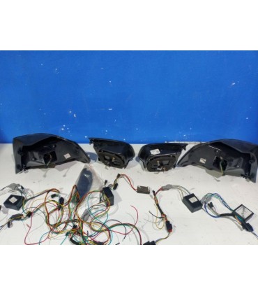 PILOTOS FULL LED VOLKSWAGEN VW GOLF 6 08-12 LIGHT BAR OLED ROJO DINAMICOS AHUMADOS R022074C1