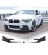 BY SPOILER LIP FRONTAL BMW F20 F21 11-15 LOOK M PERFORMANCE NEGRO BRILLO C010323C1