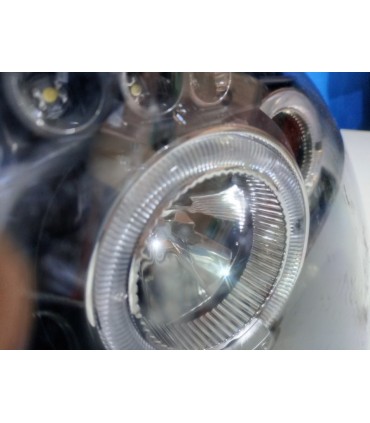 ML FAROS VOLKSWAGEN VW PASSAT 3B 96-00 OJOS ANGEL + LED FONDO NEGRO R145128C1
