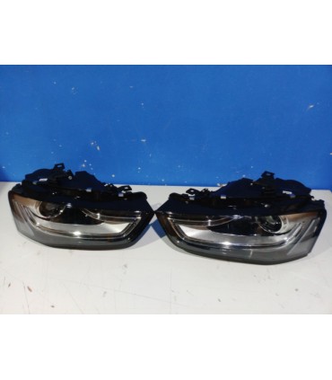 FAROS AUDI A4 B8 12-15 DRL NEGROS R012406C1