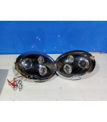 CX FAROS MINI COOPER 01-06 OJOS ANGEL NEGROS R012602C1