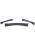 XC SPOILER LIP BMW E60 E61 03-10 LOOK HAMANN NEGRO MATE C010792C1