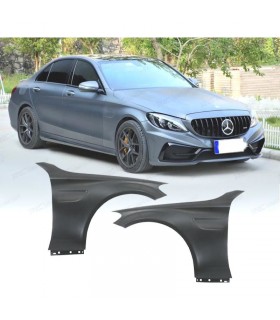 VE KIT 2 ALETAS MERCEDES W205 C205 14- LOOK AMG C63 METAL C012473C1