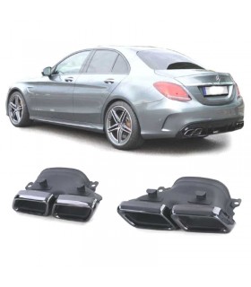 BA COLAS ESCAPE MERCEDES CLASE C W205 14-18 LOOK C63 AMG R012266C1